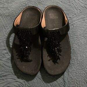 Black Women Sandals FIT FLOP